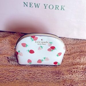 Kate Spade Wild Strawberry Cosmetic Case